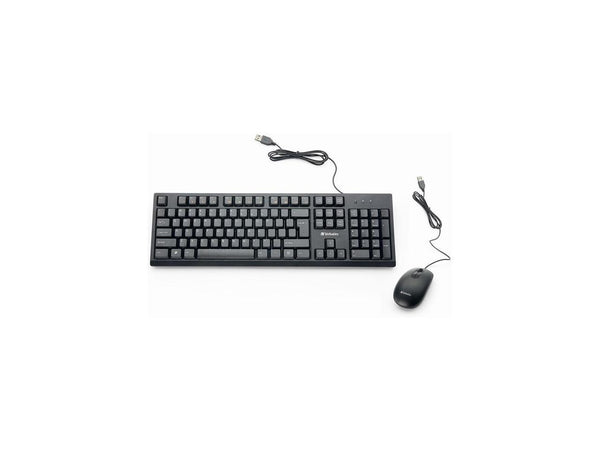 Verbatim Wired Keyboard and Mouse 70734