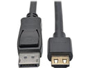 Tripp Lite Displayport To Hdmi Adapter Cable Active Dp 1.2A To Hdmi 4K 3Ft