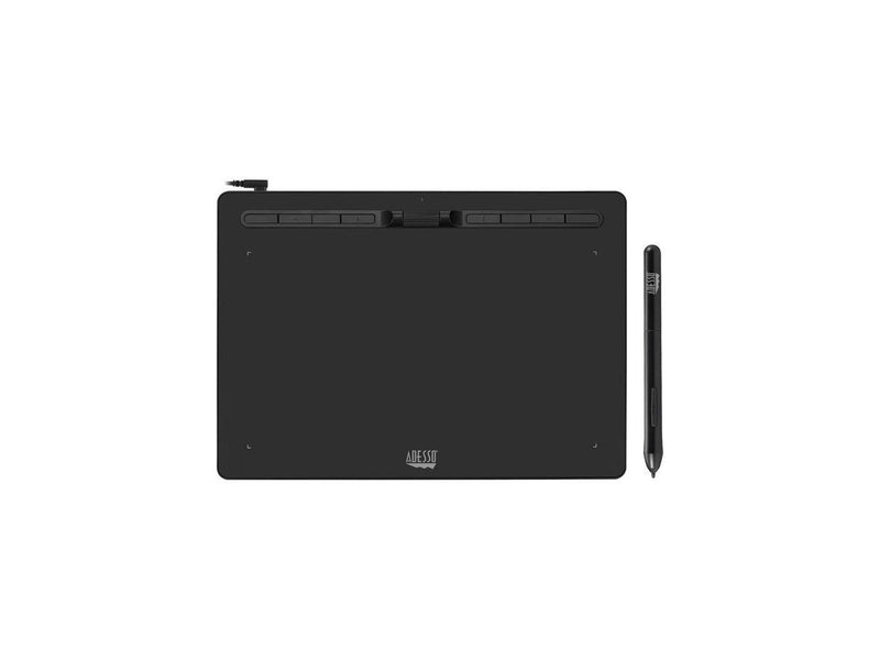 Adesso 12" x 7" Graphic Tablet - Graphics Tablet - 12" x 7" - 5080 lpi Cable -