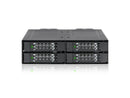ICY DOCK Rugged 4 x 2.5 NVMe U.2/U.3 SSD PCIe 4.0 Mobile Rack Enclosure for