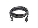 Tripp Lite 25ft Power Extension Cord NEMA 5-15P to NEMA 5-15R Black P02202513A