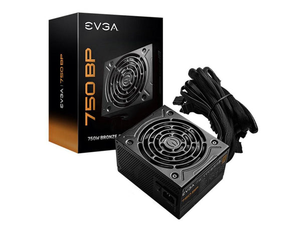 EVGA 750 BP, 80+ BRONZE 750W, 3 Year Warranty, Compact 120mm Size, Power Supply