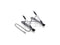 IOGEAR Dock Pro 6-in-1 4K Dock Stand, Adjustable/Foldable Laptop Stand with