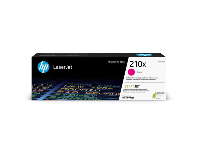 HP 210X Magenta Original LaserJet Toner Cartridge - W2103X