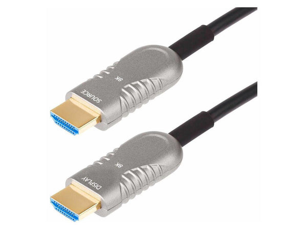 StarTech 100ft HDMI 2.1 Hybrid Active Optical Cable (AOC), CMP, Plenum Rated