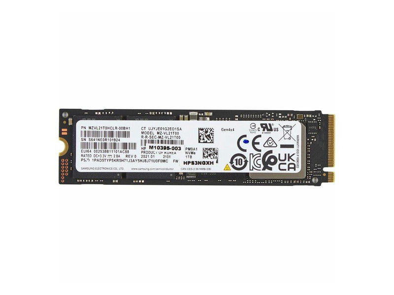 HP 1 TB Solid State Drive - M.2 2280 Internal - PCI Express NVMe (PCI Express