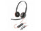 Poly Blackwire 3220 Stereo USB-C Black Headset + USB-C/A Adapter (Bulk) - Stereo