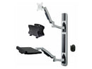 StarTech Wall Mount Workstation VESA Mount 22lb/10kg Fully Articulating Monitor