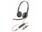 Poly Blackwire 3225 Stereo USB-C Headset + 3.5mm Plug + USB-C/A Adapter (Bulk) -