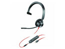 Poly Blackwire 3310 USB-C Headset TAA - Mono - USB Type C, Mini-phone (3.5mm) -