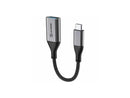 Alogic Super Ultra USB 3.1 USB-C to USB-A Adapter 15cm Space Grey ULCAASGR