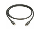 Tripp Lite USB4 40Gbps Cable (M/M) - USB-C, 8K 60 Hz, Black, 1.2m U521-1P2M-BK