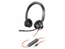 Poly Blackwire 3320 Headset - Stereo - USB Type C, Mini-phone (3.5mm) - Wired -
