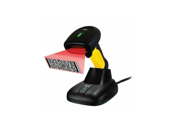 Adesso Bluetooth & 2.4Ghz Wireless Waterproof 2D Barcode Scanner Nuscan5200 -