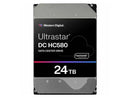 WD Ultrastar DC HC580 WUH722424ALE6L1 24 TB Hard Drive - 3.5" Internal - SATA