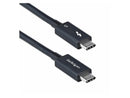 StarTech 2.6ft Thunderbolt 5 Cable, 80Gbps/Up to 120Gbps TBLT5MM80CM240W