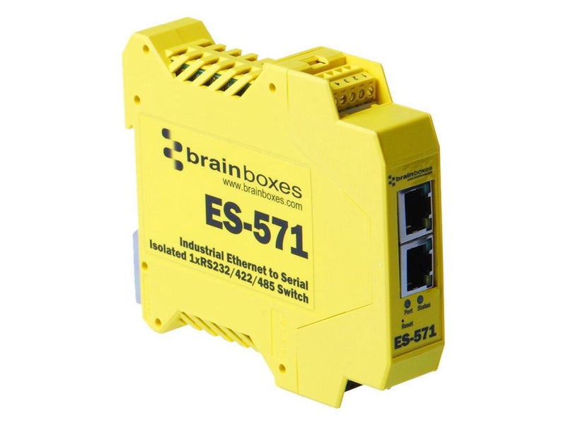 Brainboxes ES-571 Brainboxes Es-571 Industrial Isolated Ethernet to Serial +