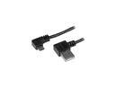 StarTech.com 1m 3 ft Micro-USB Cable with Right-Angled Connectors - M/M - USB A