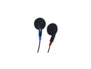 AVID PRODUCTS JS-75 3.5MM 5 FT EAR BUDS. EAR BUDS CONNECTED TO 5 FT CORD, 3.5MM