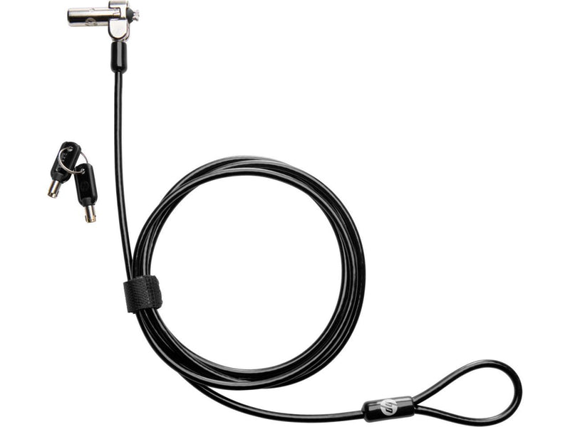 HP 1AJ40AA 6ft Nano Master Keyed Cable Laptop Lock