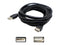 Addon 15Ft Usb 2.0 (A) Male To Female Black Extension Cable