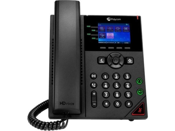 Poly 250 Ip Phone - Corded - Corded - Wall Mountable Desktop