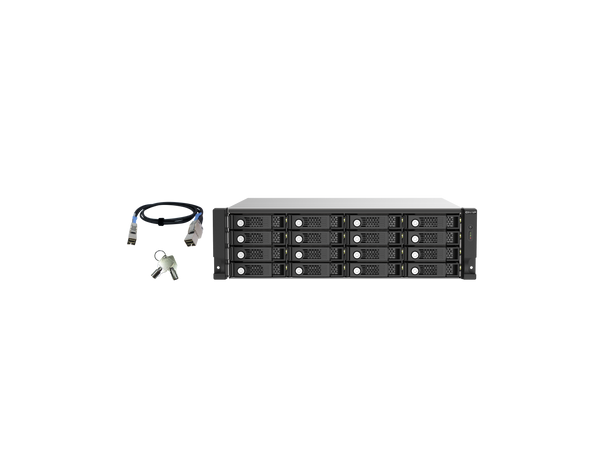 TL-R1620Sep-RP-US 16-bay 3U rackmount SAS 12Gbps JBOD expansion enclosure with