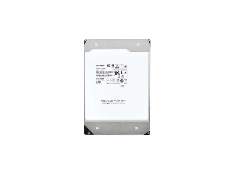 MG09ACA18TE 18TB - Toshiba 7200RPM 512e 3.5" SATA