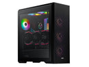XPG Defender ATX Mid Tower Chassis-Black-DEFENDER-BKCWW