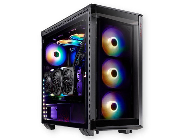 XPG BATTLECRUISER ATX Super Mid Tower Case-Black-BATTLECRUISER-BKCWW