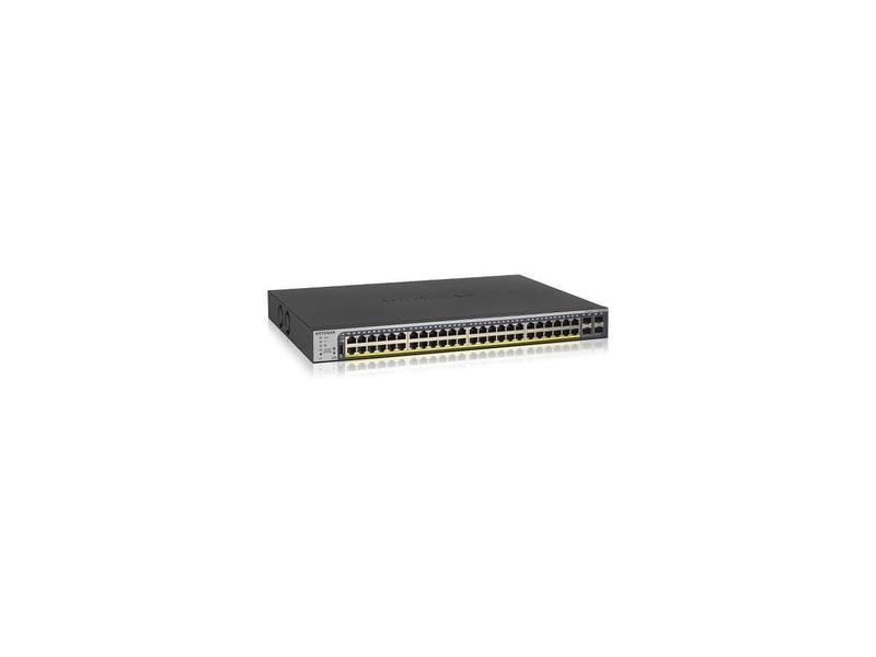 NETGEAR 48-Port Gigabit PoE+ Ethernet Smart Managed Pro Switch with 4 SFP Ports