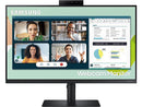 Samsung 24" Built-in Webcam IPS Panel Flat Monitor with Built-in Webcam,