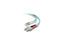 Belkin F2F402L7-03M-G 9.8 ft. (3m) Fiber Optic Duplex Patch Cable