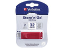 Verbatim Store 'n' Go 32GB Flash Drive (USB2.0 Portable / Red) Model 96806