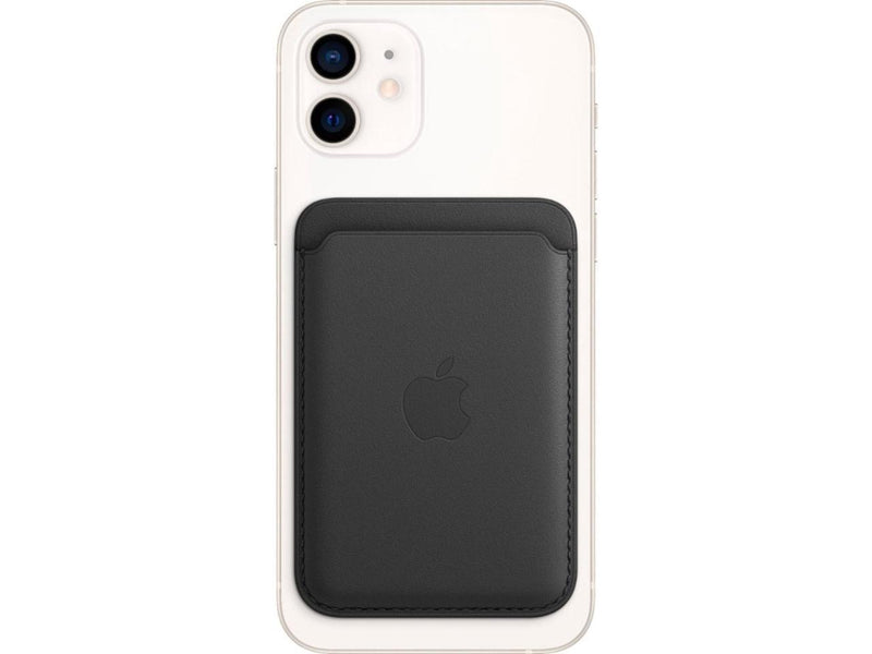 Apple Leather Wallet with MagSafe (for iPhone) - Black