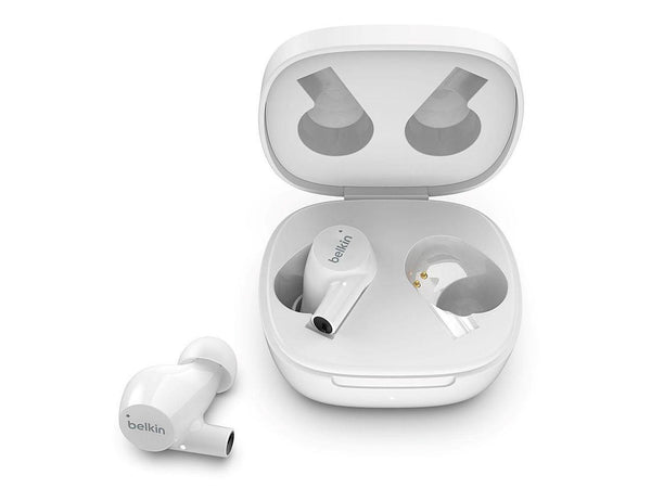 New Belkin Auc004Btwh Soundform Rise True Wireless Earbuds