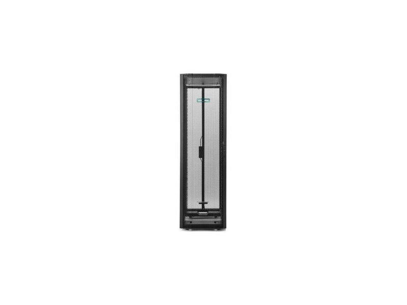 HP P9K08A 600Mm X 1075Mm G2 Kitted Advanced Shock Rack - Rack - Black - 42U - 19