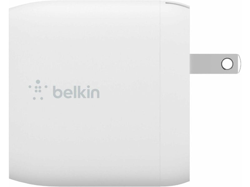 BELKIN WCB002dqWH White BOOST CHARGE Dual USB-A Wall Charger 24W