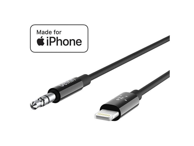 Belkin AV10172BT03-BLK audio cable 0.9 m 3.5mm Black
