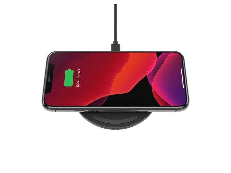 BELKIN WIA001TTBK Black BOOST CHARGE 10W Wireless Charging Pad + QC 3.0 Wall