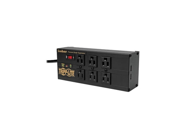 TRIPP LITE IBAR6ULTRAUSBB 10.0 Feet 6 Outlets 3840 Joules Surge Protector