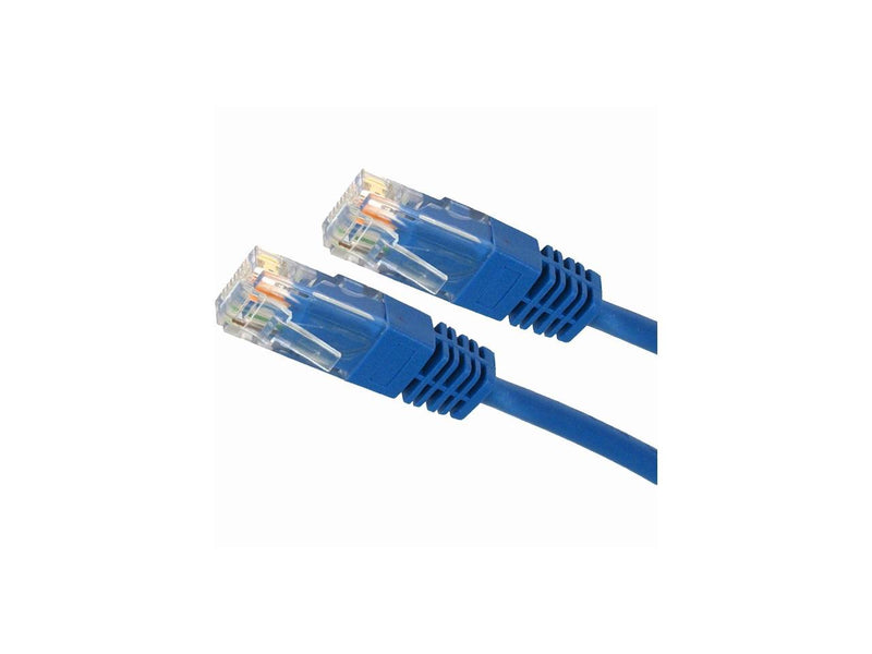 4XEM 4XC5EPATCH15BL 15 ft. Cat 5E Blue Molded RJ45 UTP Patch Cable