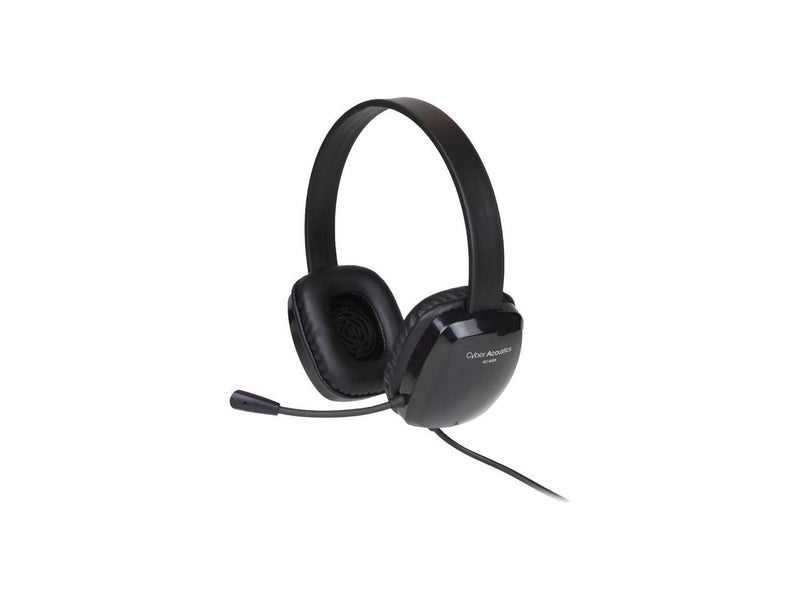 Cyber Acoustics Stereo Headset W/ Single Plug