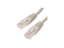 4XEM 4XC6PATCH1GR 1 ft. Cat 6 Grey Cat6 Grey Molded RJ45 UTP Patch Cable