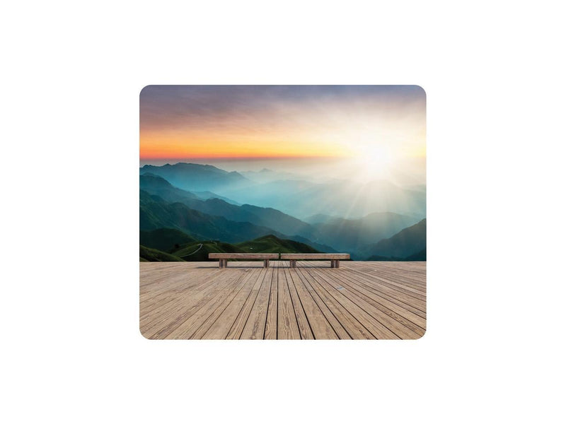 Fellowes 5916201 Recycled Mouse Pad Mountain Sunrise