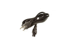 HP 213349-009 Power Cord (Black) - 3-Wire Conductor, 1.0M (3.2Ft) Long - Has