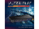 TRENDnet 10-Port Multi-Gig Web Smart Switch, TEG-3102WS, 8 x 2.5GBASE-T Ports, 2
