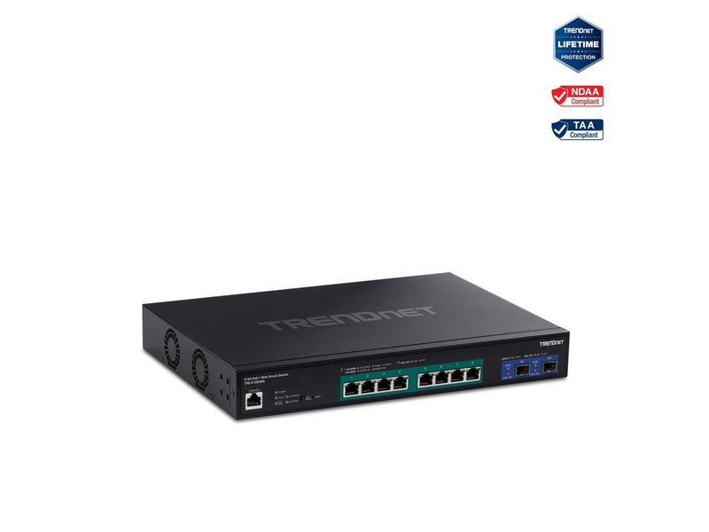 TRENDnet TPE-3102WS, 10-Port Multi-Gig Web Smart PoE+ Switch