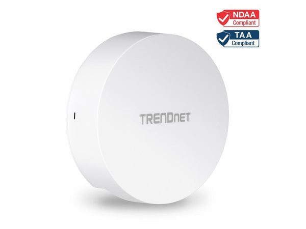 TRENDnet AC1300 Dual Band PoE Indoor Wireless Access Point, 867Mbps WiFi AC +