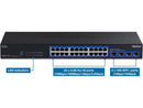 Trendnet TEG-S50284 28-Port Multi-Gig Switch - 24x 2.5Gb RJ45 Ports - 4x 10G